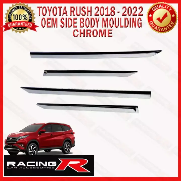 Toyota Rush 2018 to 2023 OEM Side Body Moulding or Side Body Cladding ...