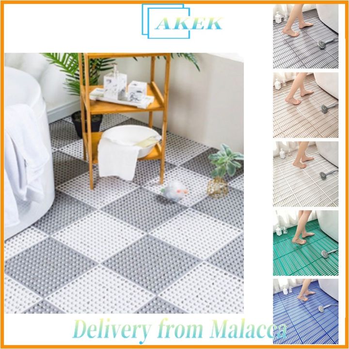 Non-slip Mat Toilet Splicing Ground Mat Pelapik Bilik Air Massage