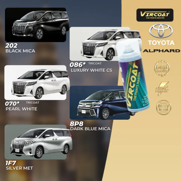 [Toyota Alphard] Touch Up Paint All Colors/2K Car Paint|Cat Bancuh ...