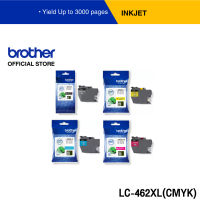 Brother LC-462XLBK,C,M,Y หมึกอิงค์เจ็ทของแท้ สำหรับเครื่องอิงค์เจ็ทรุ่น MFC-J2340DW, MFC-J2740DW, MFC-J3540DW, MFC-J3940DW