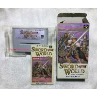 Sword World Box Set งานกล่อง ตลับ Super Famicom (SFC) ของแท้จากญี่ปุ่น สภาพสวย.