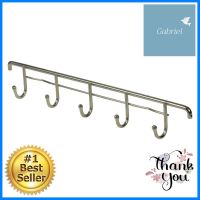 ราวแขวนสเตนเลส 35 ซม. 5 ตะขอหัวมน EKONO ST005STAINLESS STEEL KITCHEN RAIL 35CM WITH 5 HOOKS EKONO **สอบถามเพิ่มเติมได้จ้า**