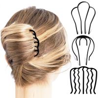 [hot]△✹♦  Hair Side Combs Fork Clip U French Twist Comb Styling Accessories for and