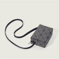 DT Miyake Lingge Cupid Box Bag Mini Geometric Small Square Box Box Bag Niche Versatile One Shoulder Messenger Bag