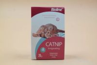 Bioline Catnip ขนมแมว ผงแคทนิป หญ้าแคทนิป กัญชาแมว ใช้โรยบนของเล่นลับเล็บ ผ่อนคลาย สำหรับแมวทุกวัย ขนาด 20 กรัม MJ-0001