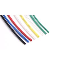 Heat Shrink Tube 2:1 Electric Cable Sleeving φ0.6mm - φ1.5mm Tubing Wire Colours black white red green yellow blue Transparent Electrical Circuitry Pa