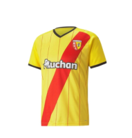 2021 2022 RC Lens away soccer jerseys Gradit Fortes Cahuzac Perez RC Lens maillot de foot Camisa de futebol Mens football Shirt