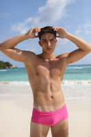 กางเกงว่ายน้ำ YAS - Ezra Square Cut Collection Men Swimwear From YOU AND SUMMER