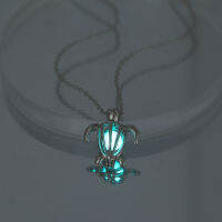 RISE-Fashion Turtle GLOW BEAD necklace สร้อยคอฮาโลวีน Jewelryc474or