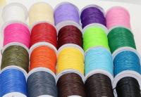 【YD】 165 m/roll 1MM Diameter Waxed Thread Polyester Cord String Wholesale Necklace Rope Bead  cords