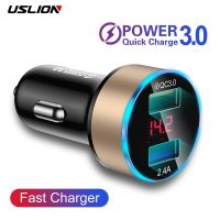 【Aishang electronic】USLION QuickCharger สำหรับโทรศัพท์ UniversalUsb Adapter11 ProMini Adapter สำหรับ Samsung