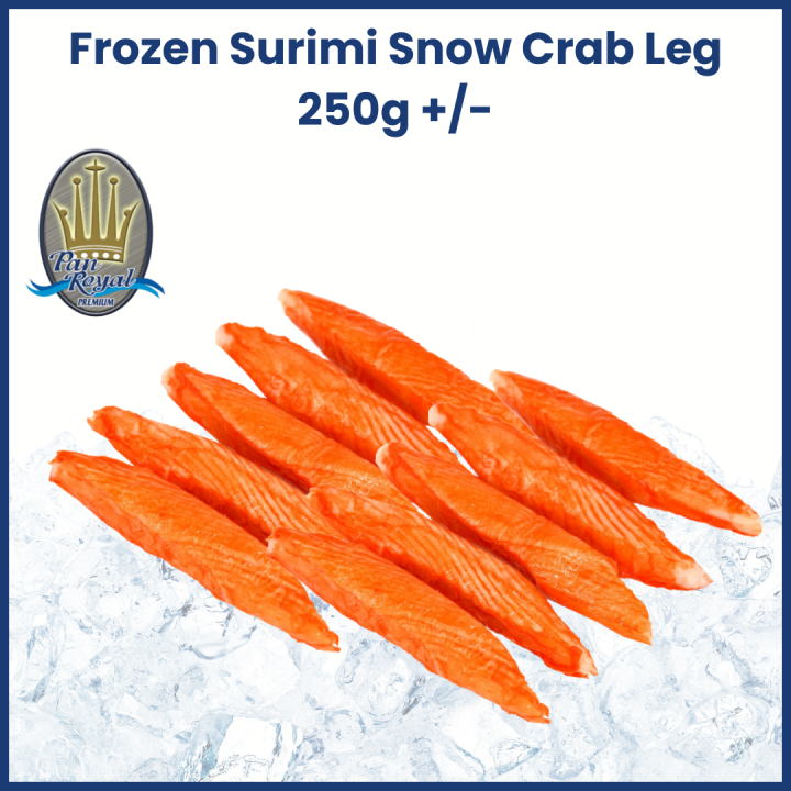 [PAN ROYAL] Frozen Surimi Snow Crab Leg 250g 蟹脚肉 Lazada Singapore