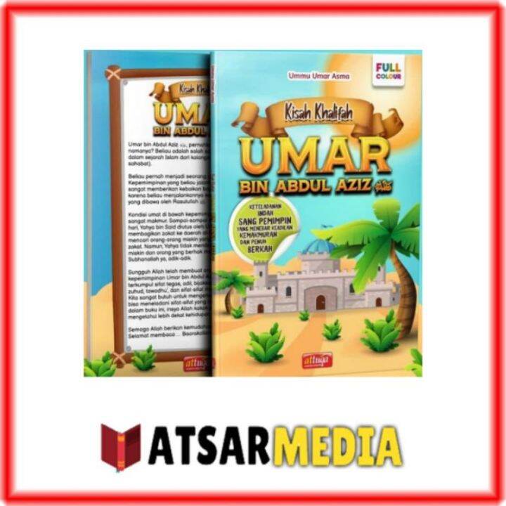 Buku Kisah Umar Bin Abdul Aziz Attuqa Biografi Khalifah Buku Anak Full ...