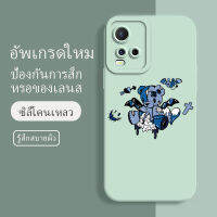 เคสvivo y21a ซอฟท์แวร์แองเจิลอาย กันรอย กันน้ำ ฝาหลังลื่น ปกเต็ม ไม่ติดขอบ ไม่ติดฟิล์มมือถือ การ์ดน่ารัก เคสป้องกันเลนส