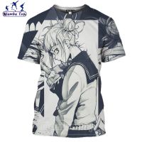 Mamba Top Japan Manga My Hero Academia T Shirt Women 3D Print Anime Girl Tees Himiko Toga The Wanted Cute Loli Hentai  Men Tshir