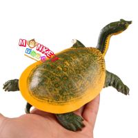 Monkey Toys - โมเดลสัตว์ Snapping Turtle ตะพาบน้ำ ขนาด 17.00 CM (จากหาดใหญ่)