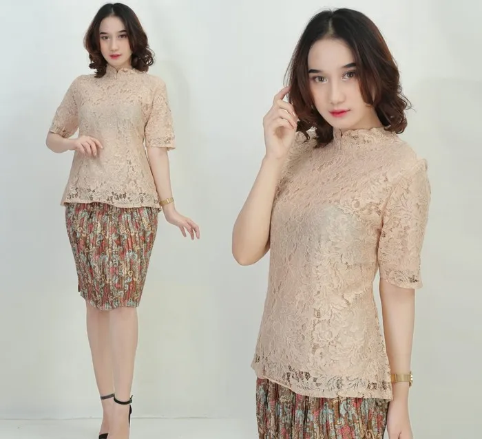 Model Kebaya Lengan Pendek
