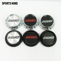 4PCS/Lot 67MM Car Wheel Center Caps For RAYS WHEEL Emblem Logo Dust-Proof Wheel Cover Auto Car Wheel Center Hub Cap