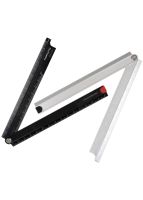 【CC】۞  1xKOKUYO Aluminum Ruler  15cm-30cm Alloy degree Folding Design Metal Stationery