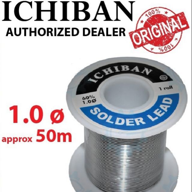 Ichiban Soldering Lead 1.0mm 60 lead 40 Lazada PH