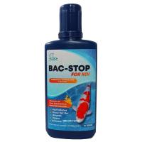 ⚡ราคาพิเศษ⚡ BAC STOP FOR KOI 100 ml.(ลดและลดจาก ตามตัว ตก เหมาะสำหรับ ปลาคาร์พ ปลาทอง)  KM11.3408?พร้อมส่งทันที?