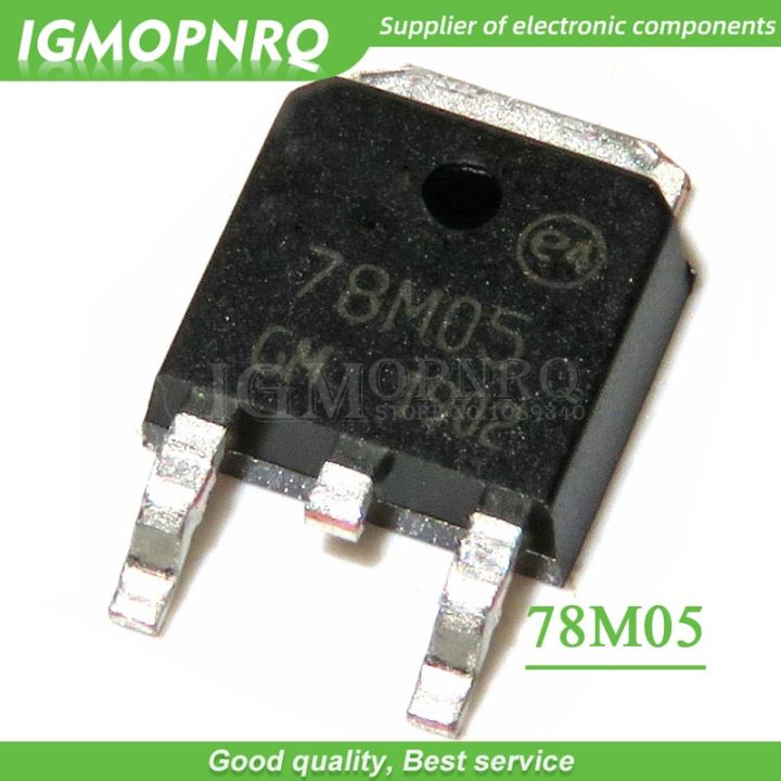 20pcs/lot L78M05CDT L78M05 TO 252 3 78M05 three terminal regulator 5V New Original