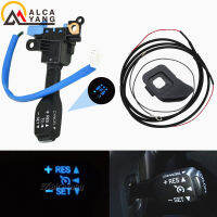 LED สีฟ้ากระเป๋า Cruise Control Switch 84632-34011สำหรับ Toyota Corolla 2014 RAV4 2013-2015พวงมาลัย45186-02310-C0