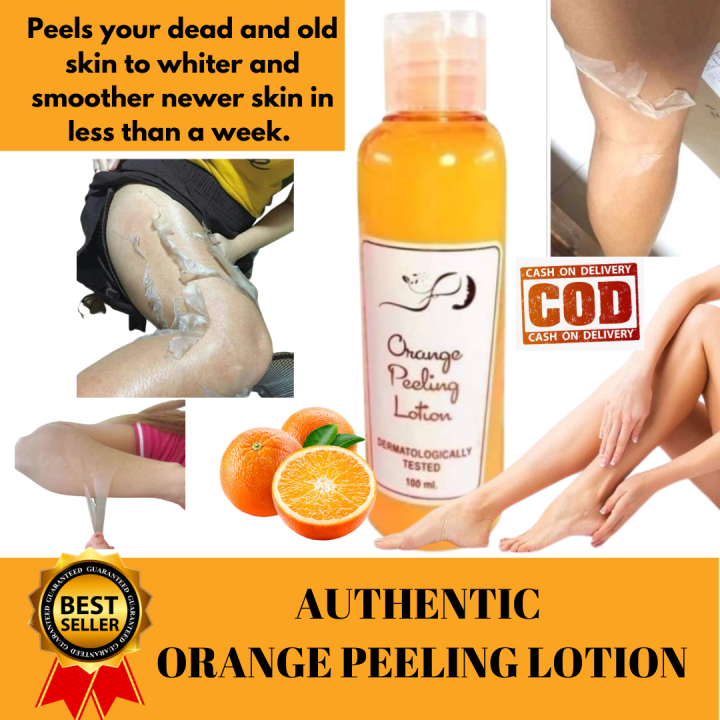 ORIGINAL 100% AUTHENTIC Orange Peeling Lotion with Glutathione 100ml ...