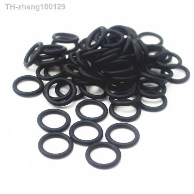 100Pcs Black O Type Sealing Rubber Ring Gaskets 11/12/13/14/15/16/17/18/19/20 x2 MM