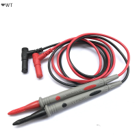 ❤️WT 1คู่ Universal Probe Test นำ Pin สำหรับมัลติมิเตอร์ดิจิตอลเข็มปลายมิเตอร์เครื่องทดสอบ Multi Meter LED Probe Wire PEN CABLE 20A