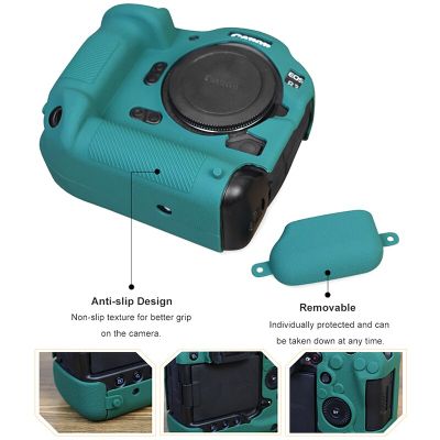 R3ตัวป้องกันเคสซิลิโคนสำหรับกล้องผิวสำหรับกล้องแคนนอน EOS R3กระเป๋ายางภาพกรอบกล้อง