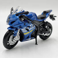 A1:18 Diecast รถจักรยานยนต์รุ่นของเล่น Easy Rider Suzuki GSX-R1000 Sport Bike สำหรับ Collectiom