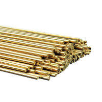 สำหรับ Oxyacetylene Gas Welding Brazing Rods Rods 25 PCS 25 ซม. อุปกรณ์เสริมโลหะผสมทองเหลืองทองแดงอุณหภูมิลวดสายไฟ-Naoei