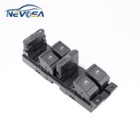 สวิตช์กระจกไฟฟ้ารถยนต์ NEVOSA 1J495985 7C สำหรับ Volkswagen VW สโกดาโฟเบีย Saloon Octavia Jetta Bora MK4 Passat B5 1J4959857D กอล์ฟ