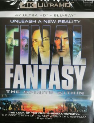Final Fantasy: The Spirits Within /ไฟนอล แฟนตาซี (4K+Blu-ray) (4K มีเสียงไทย มีซับไทย)(BD  มีซับไทย) (ครั้งแรกในรูปแบบ 4K)