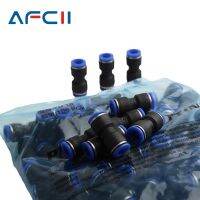 50pcs 100pcs PU Air Pneumatic Fittings Hose Connector PU4 PU6 PU8 PU10 PU12 PU14 PU16