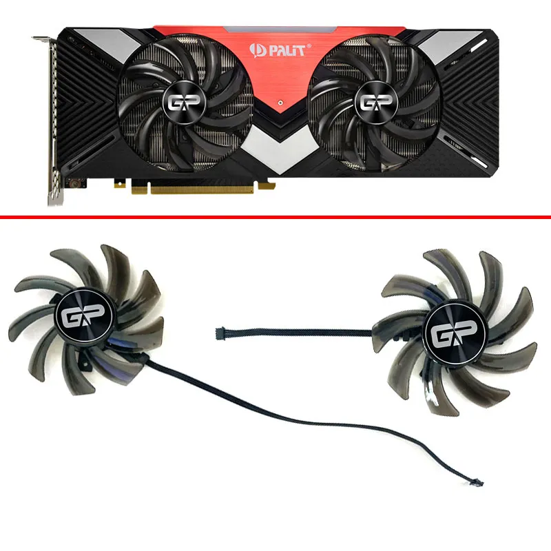 Cooling Fans NEW GA91S2U 85MM 4PIN GPU Cooler Fan For Palit