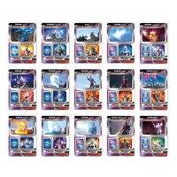 BANDAI Zeta Tiga Orb Leo Zero Ultraman Card 3D Stereo TV Card Stars Out of Print Transparent Card Collection Toys