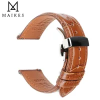 【CW】✠✓  Leather Watchband Release Band Buckle 18-24mm