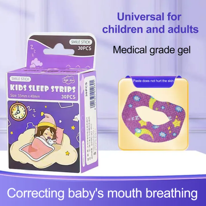 30Pcs/Box Mouth Correction Stickers For Children's Night Sleep Lip Nose