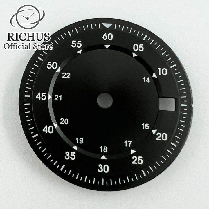 28-5mm-sterile-dial-for-eta2836-2824-mingzhu-dg2813-3804-miyota-8205-8215-821a-green-black-white-movement