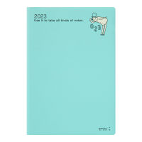 MIDORI Pocket Diary B6 Ojisan 2023 (D22187006) / ไดอารี ปี 2023 ขนาด B6 ลายคุณลุงโอจี้ซัง แบรนด์ MIDORI จากประเทศญี่ปุ่น