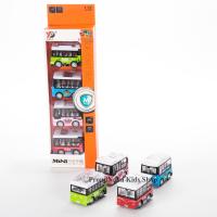 ProudNada Toys ของเล่นเด็กโมเดลรถประจำทาง YPD DIE-CAST BUS 1:72 NO.YPD-Q101