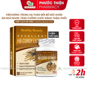 Viên đông trùng hạ thảo Cordyceps bổ thận HB Cordy Extract lọ 60 viên