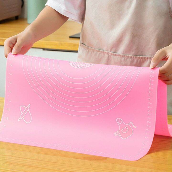 silicone-kneading-pad-anti-slip-dough-pastry-baking-mat-non-stick-dumplings-bread-cake-tray-with-scale-kitchen-cooking-utensils