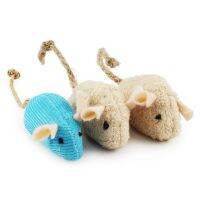 For Indoor Cats Kittens to Have Fun Play Cuddle Chew and Enjoy Mice Toys Catnip Filled Fluffy Toys 3Pcs Toys