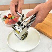 ┇ steel cheese grater hand-cranked rotating kitchen creative ready stock