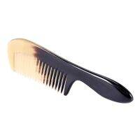 【CC】 1PC Handle Horn Comb Grain Road Small Yak Anti-Static Massage