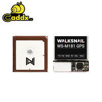 CADDX Walksnail WS-M181 GPS ขนาดเล็ก Sze น้ำหนักเบาตำแหน่งที่รวดเร็วการเชื่อมต่อที่มีเสถียรภาพ UBX-M10050ในตัว Batt ต้นฉบับในสต็อก
