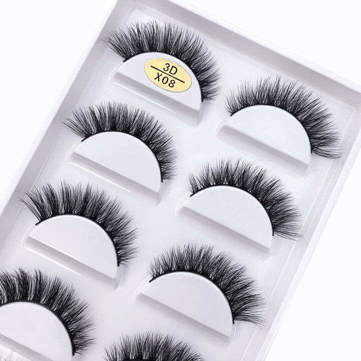 5-pairs-100-real-fake-mink-eyelashes-3d-natural-false-eyelashes-reusable-lashes-makeup-tools-long-lashes-3d-x08